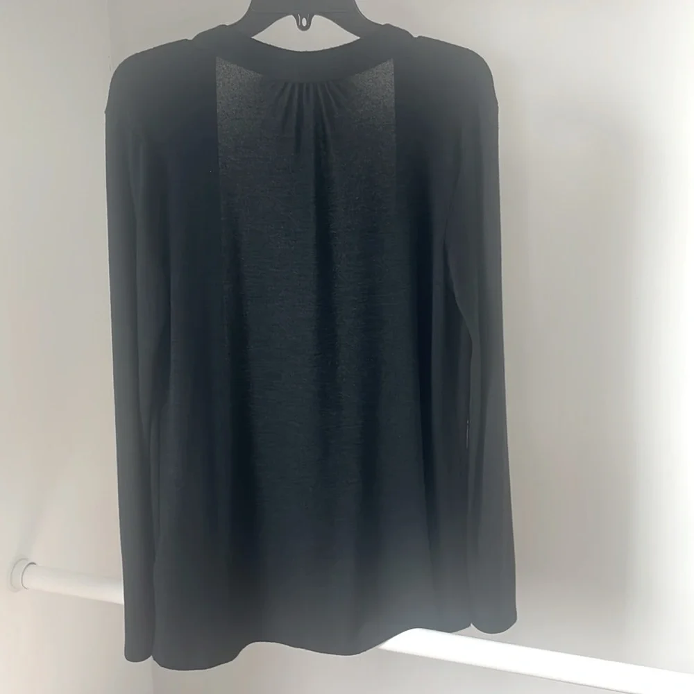 Banana Republic Woman’s Small ￼Black Long Sleeve Cardigan